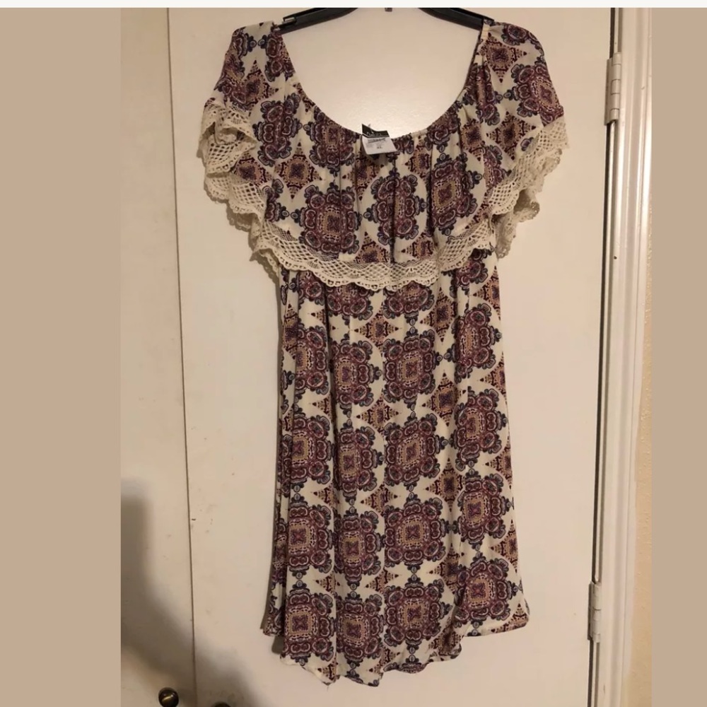 Rue 21 Loose fit, off the shoulders blouse.